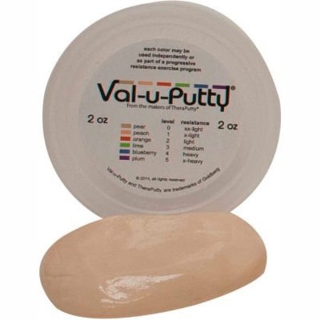 FABRICATION ENTERPRISES Val-u-Putty Exercise Putty, Pear, XX-Soft, 2 Ounce 730760